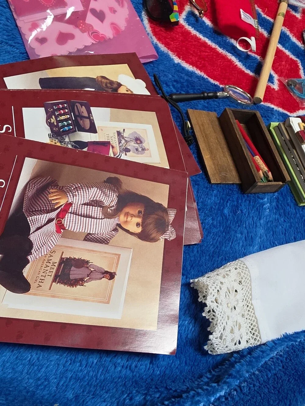 Vintage Pleasant Company 1990's 20 Piece Accessories And Miscellaious Lot